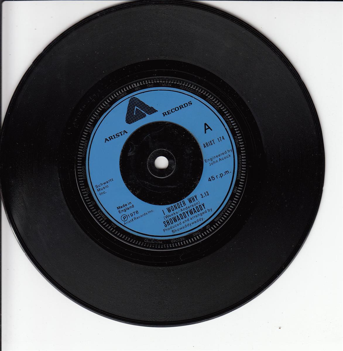 Showaddywaddy - I Wonder Why (UK)