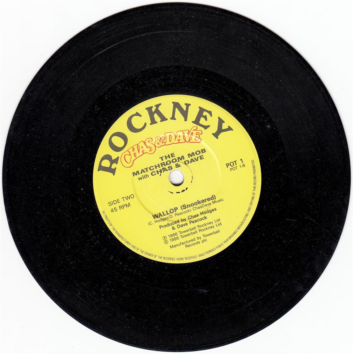 The Matchroom Mob With Chas And Dave - Snooker Loopy (UK)