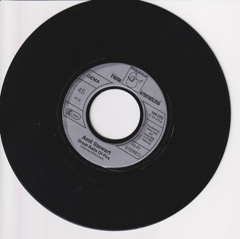 Amii Stewart – Great Balls Of Fire