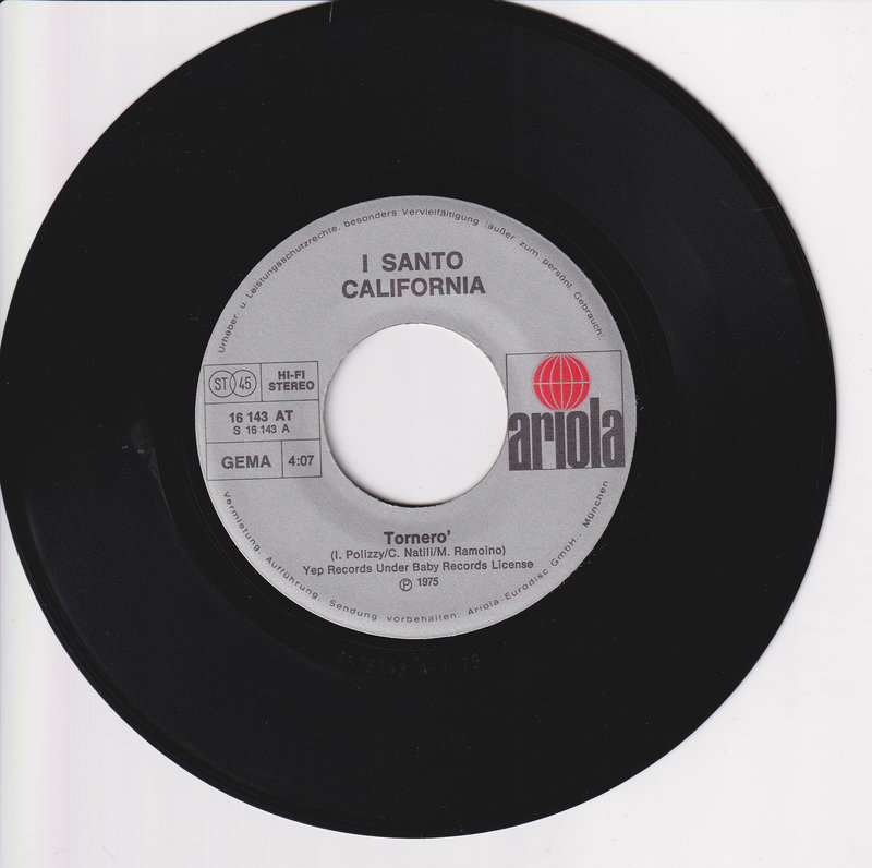I Santo California – Torneró