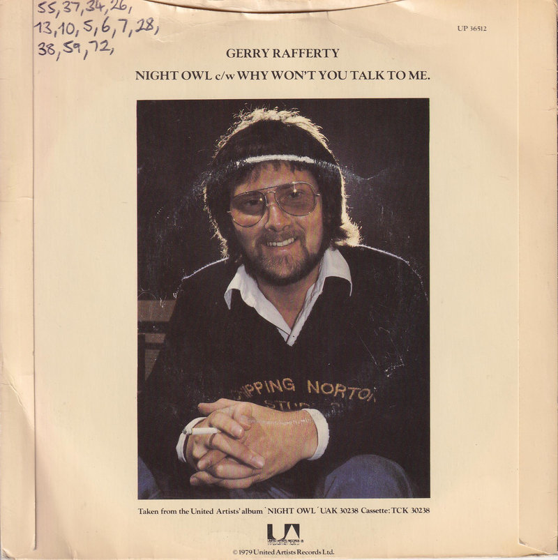Gerry Rafferty – Night Owl (UK)