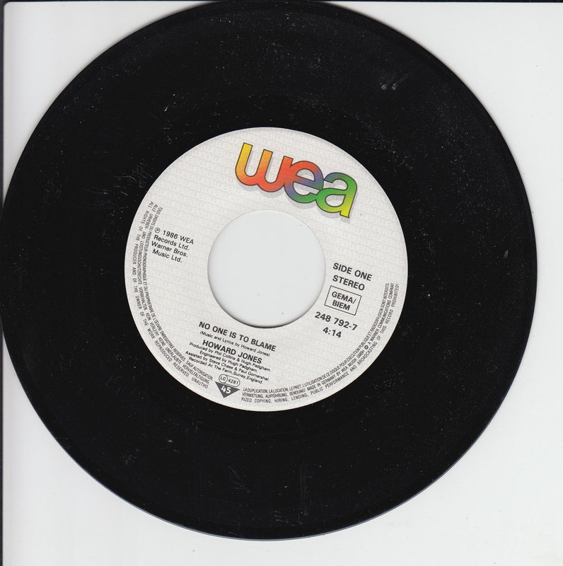 Howard Jones – No One Is To Blame