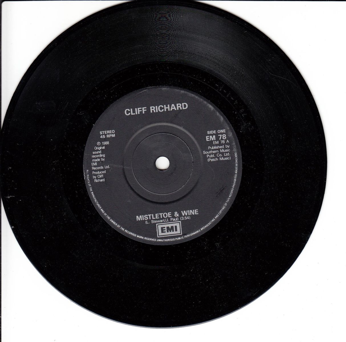 Cliff Richard - Mistletoe & Wine (UK)