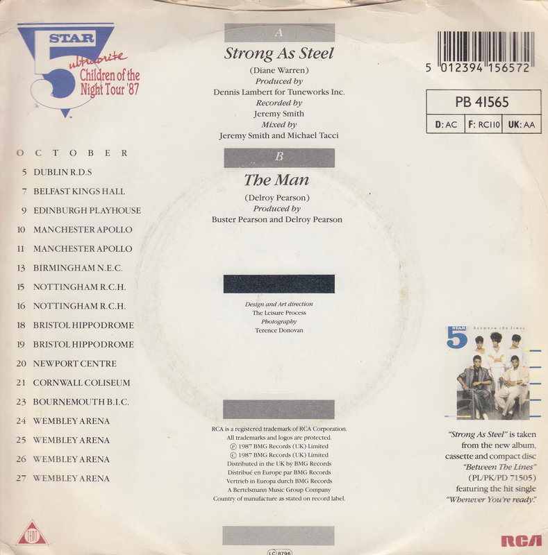 5 Star – Strong As Steel (UK)