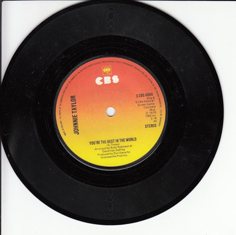 Johnnie Taylor - Disco Lady (UK)