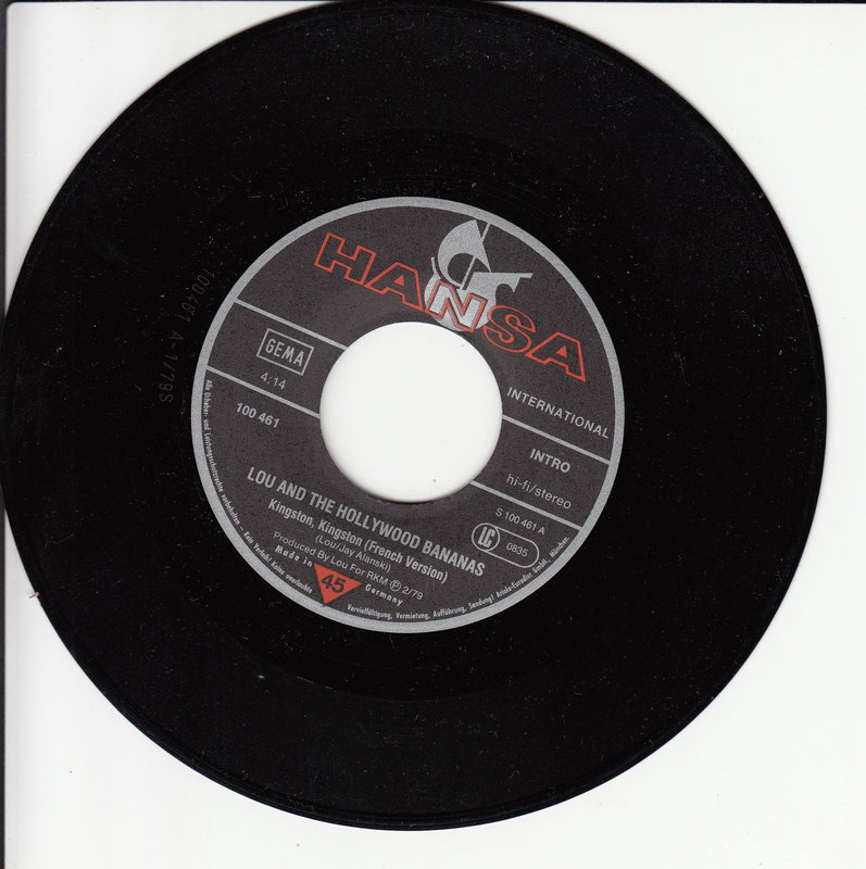 Lou And The Hollywood Bananas – Kingston, Kingston