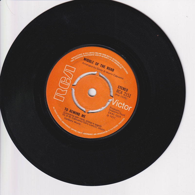 Middle Of The Road – Soley Soley (UK)