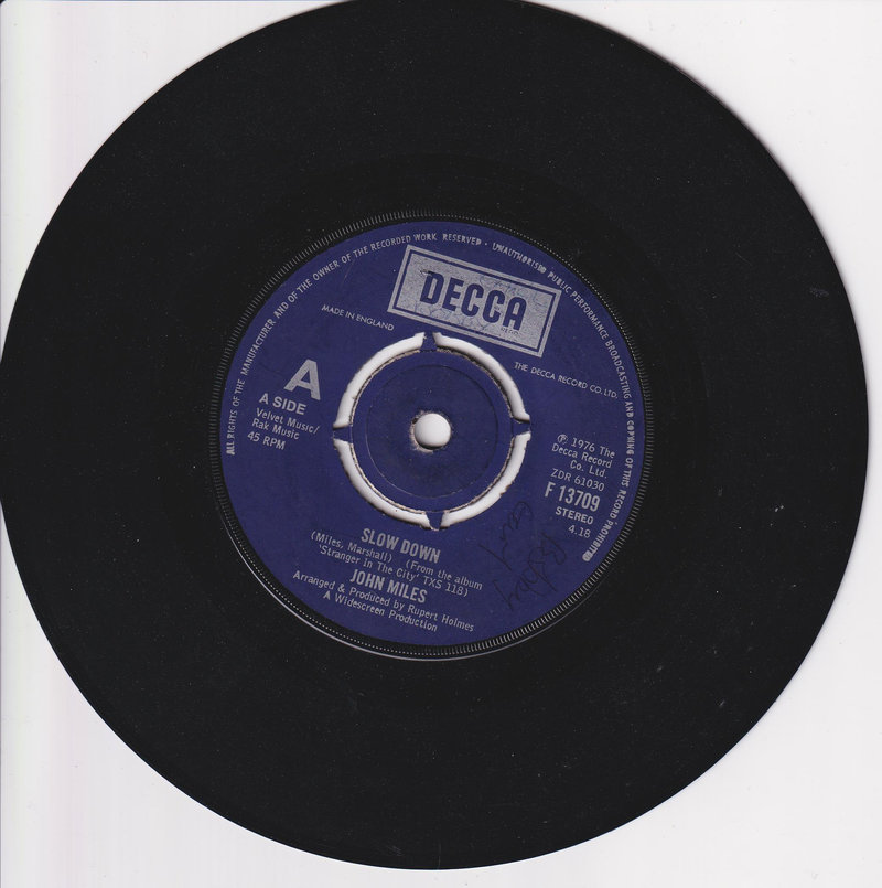 John Miles – Slow Down (UK)