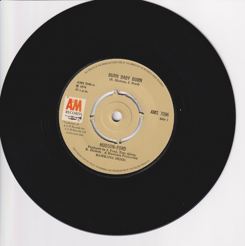 Hudson-Ford – Burn Baby Burn (UK)