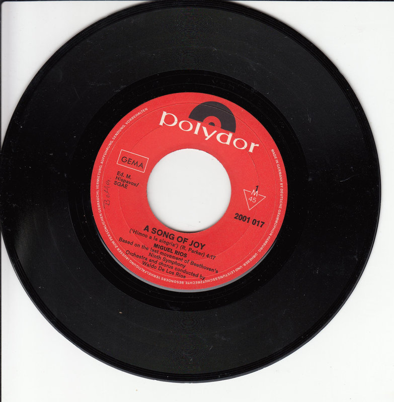 Miguel Rios – A Song Of Joy