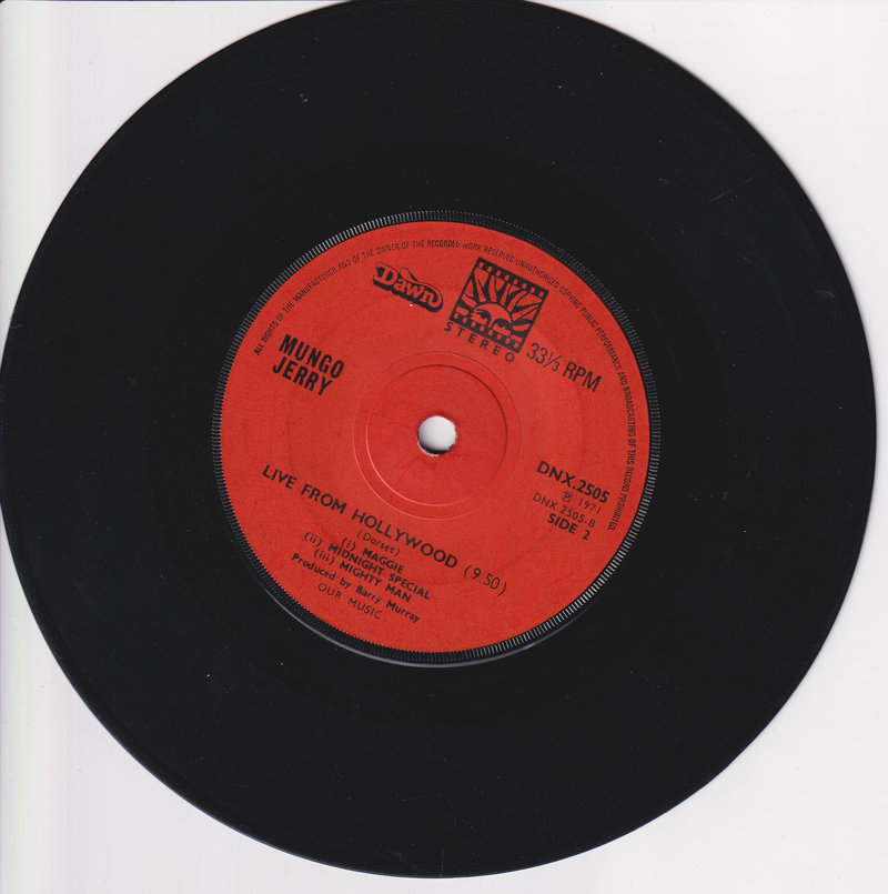 Mungo Jerry – Baby Jump (UK)