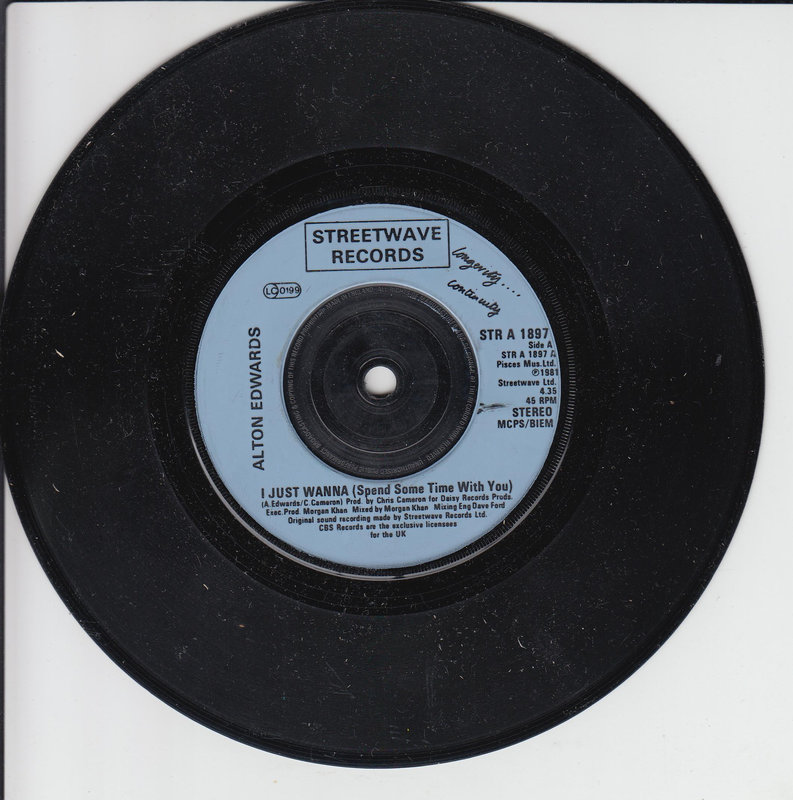Alton Edwards – I Just Wanna (Spend Some Time With You) (UK)