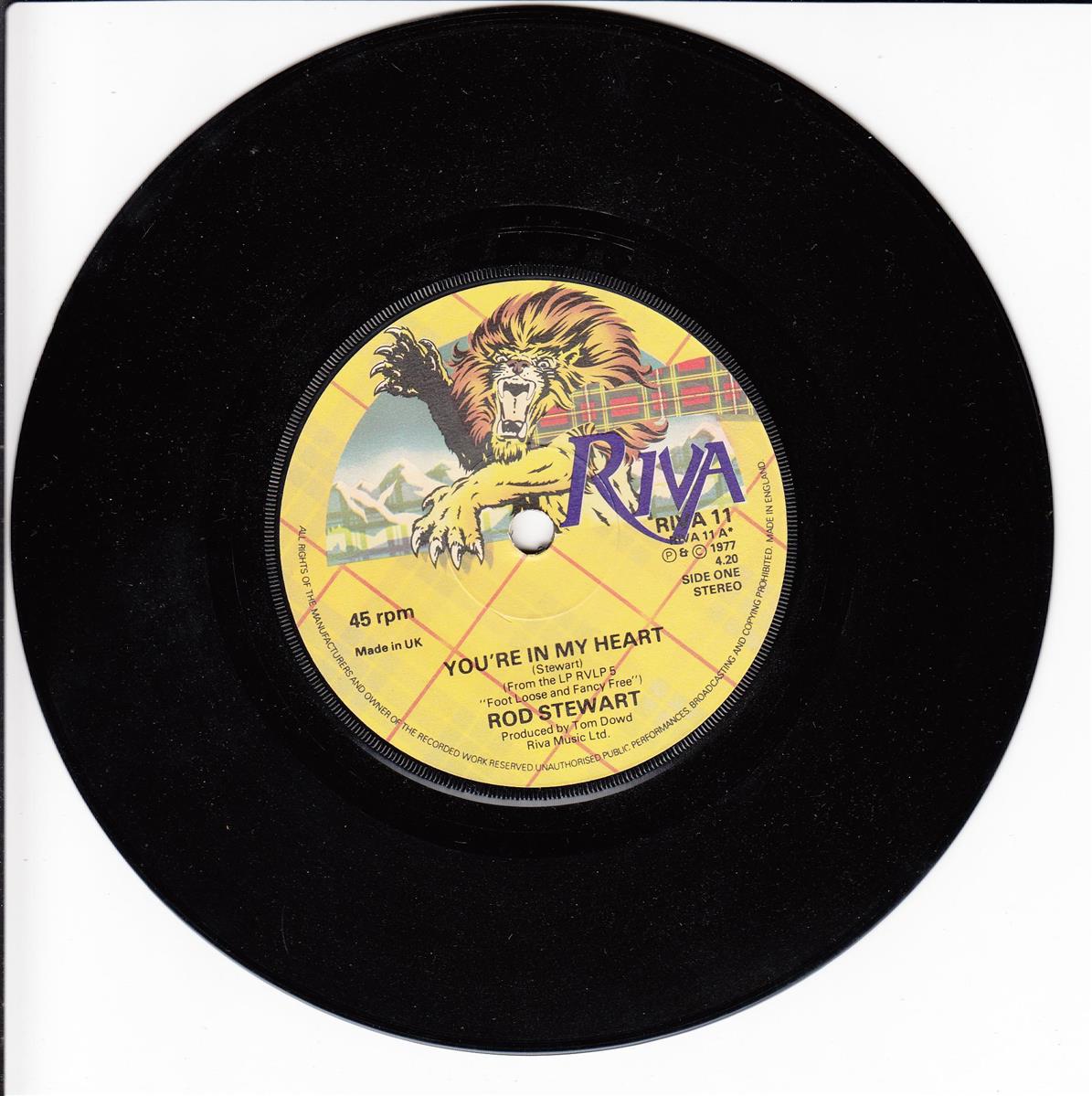 Rod Stewart - You're In My Heart (UK)