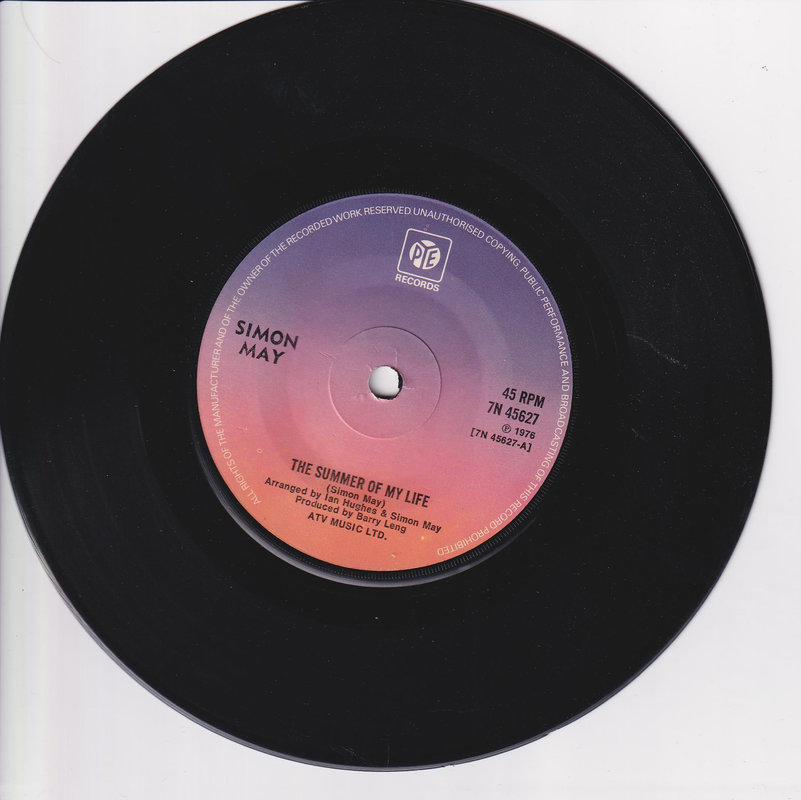 Simon May – The Summer Of My Life (UK)
