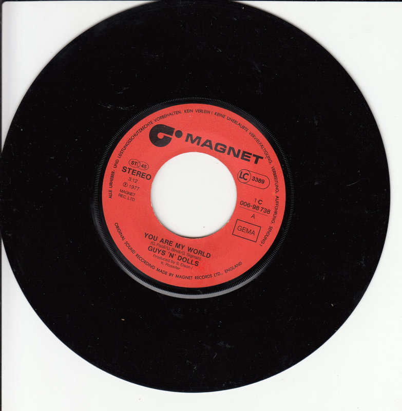Guys 'n' Dolls – You Are My World