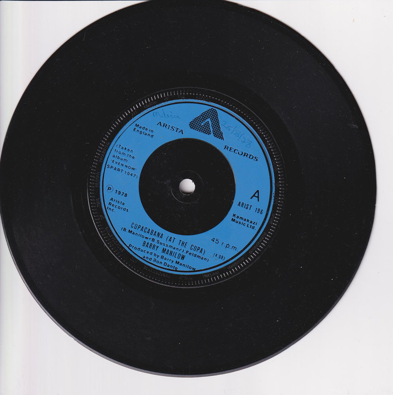 Barry Manilow – Somewhere In The Night (UK)