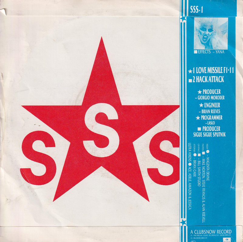 Sigue Sigue Sputnik – Love Missile F1-11 (UK)