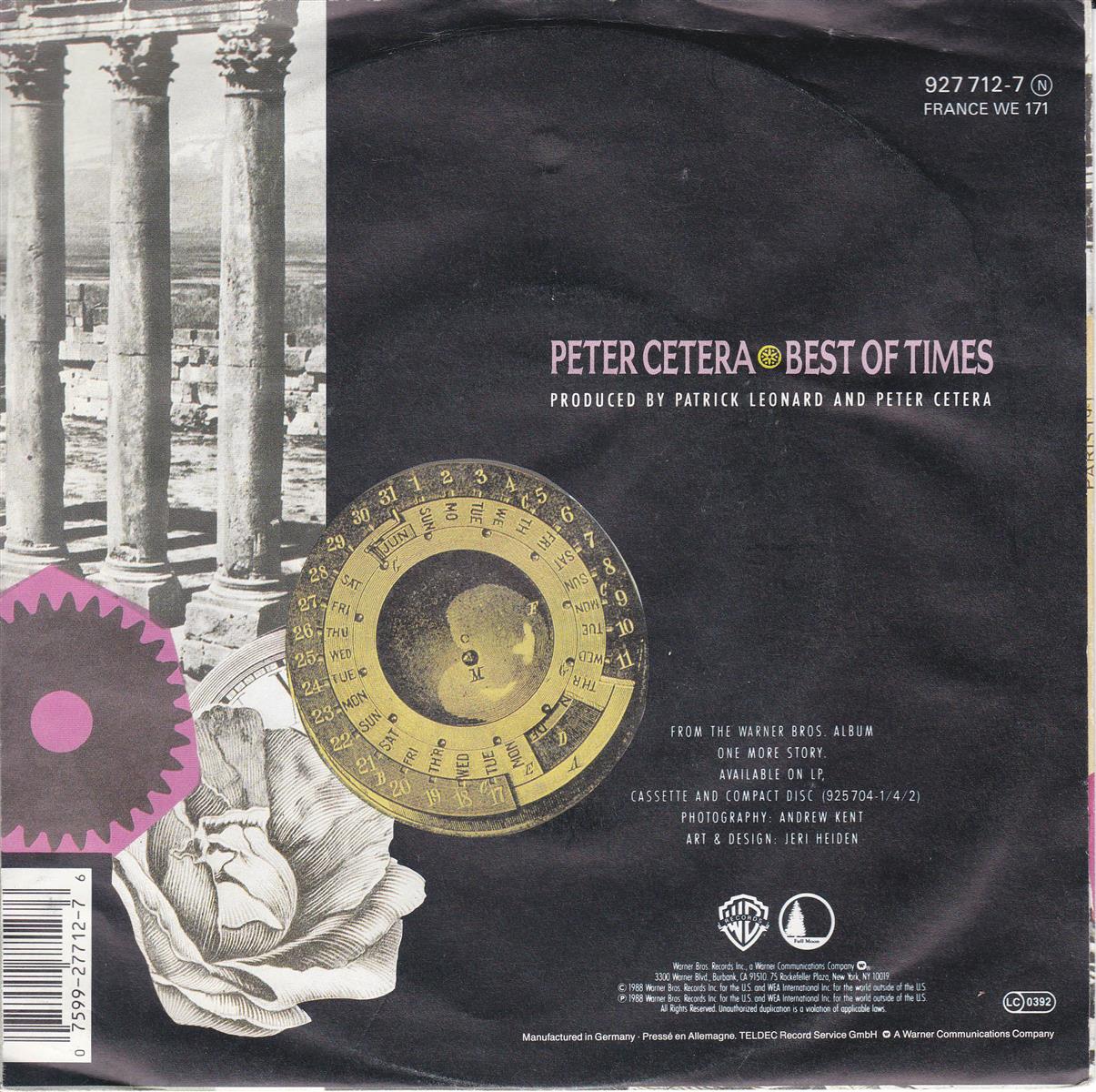 Peter Cetera - Best Of Times