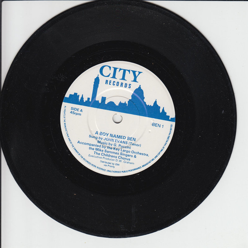 John Evans - A Boy Named Ben (UK)