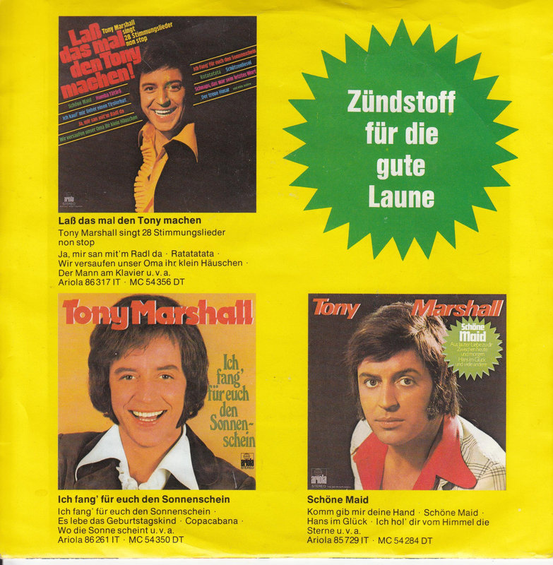 Tony Marshall – ... Und In Der Heimat