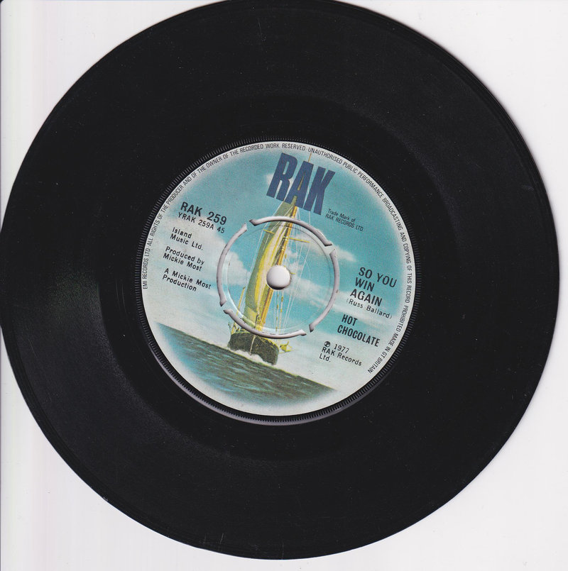 Hot Chocolate – So You Win Again (UK)
