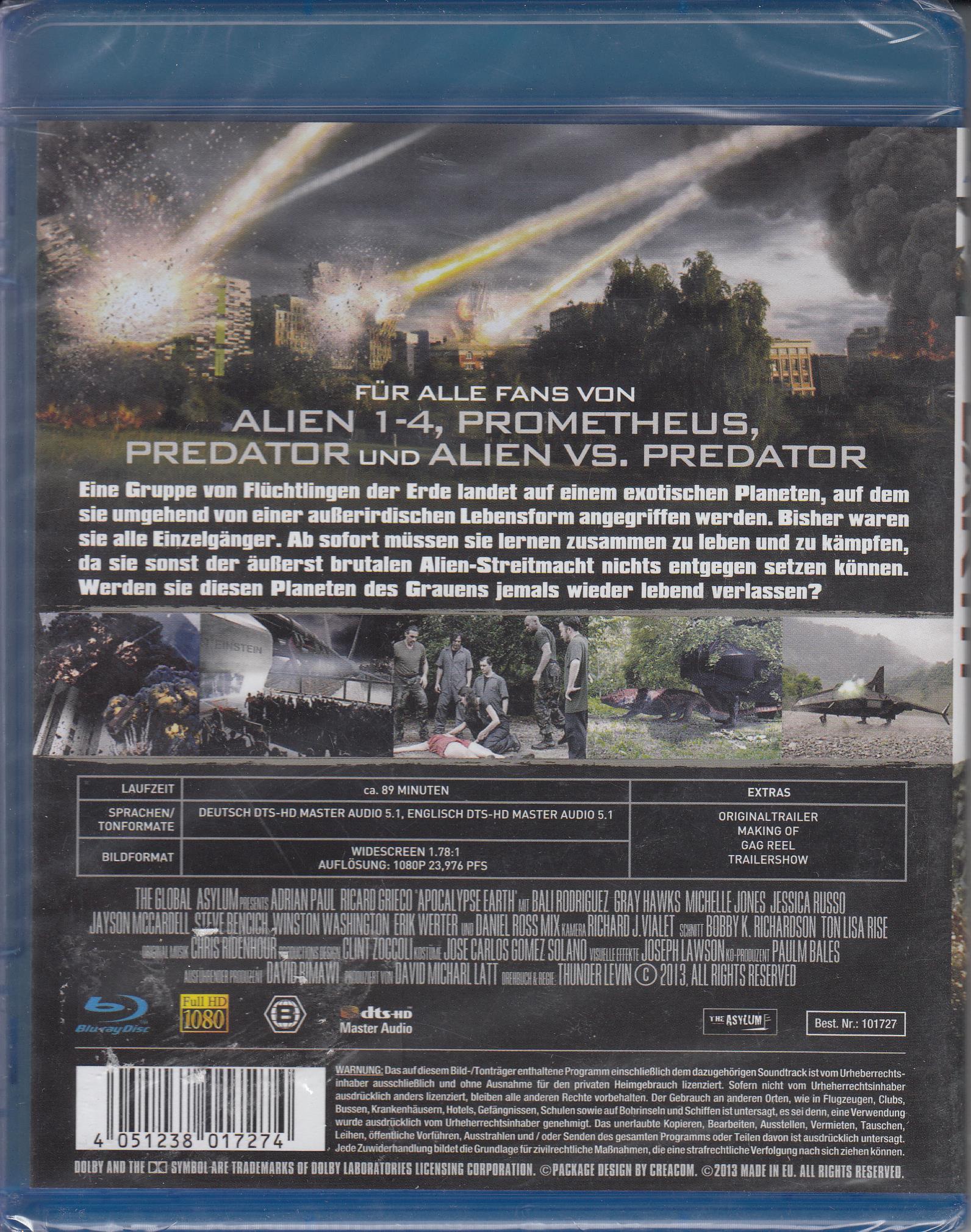 Apocalypse Earth (BD)