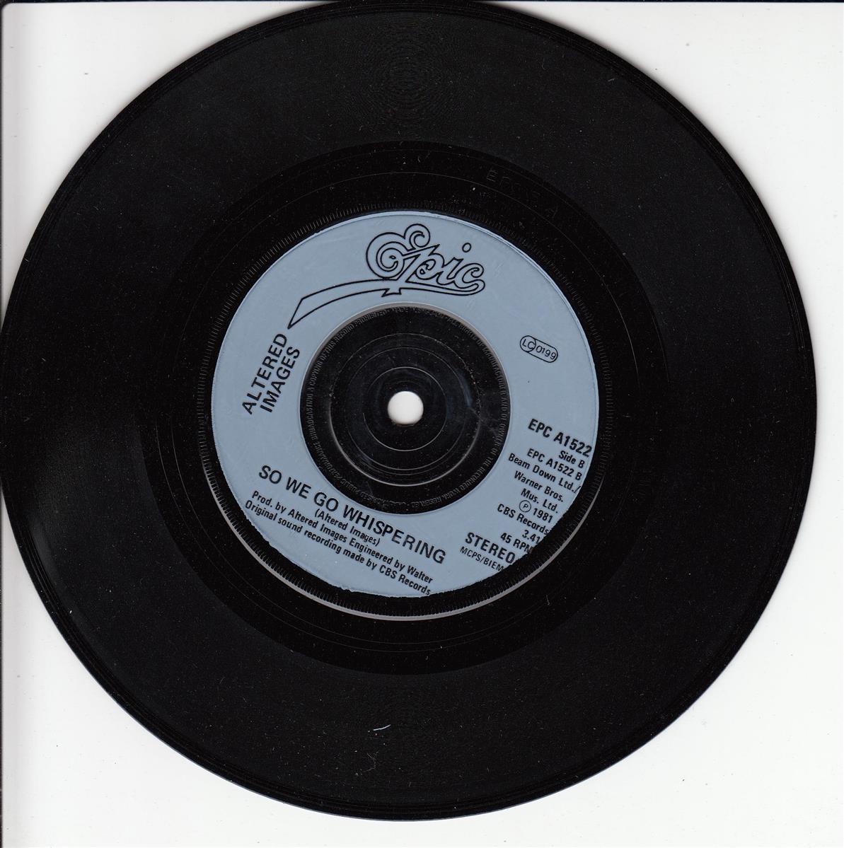 Altered Images - Happy Birthday (UK)