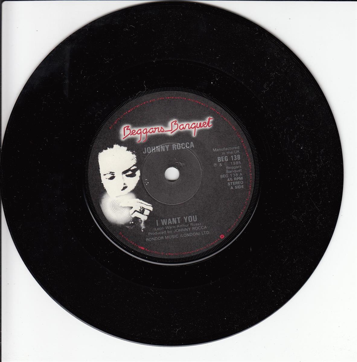 Johnny Rocca - I Want You (UK)