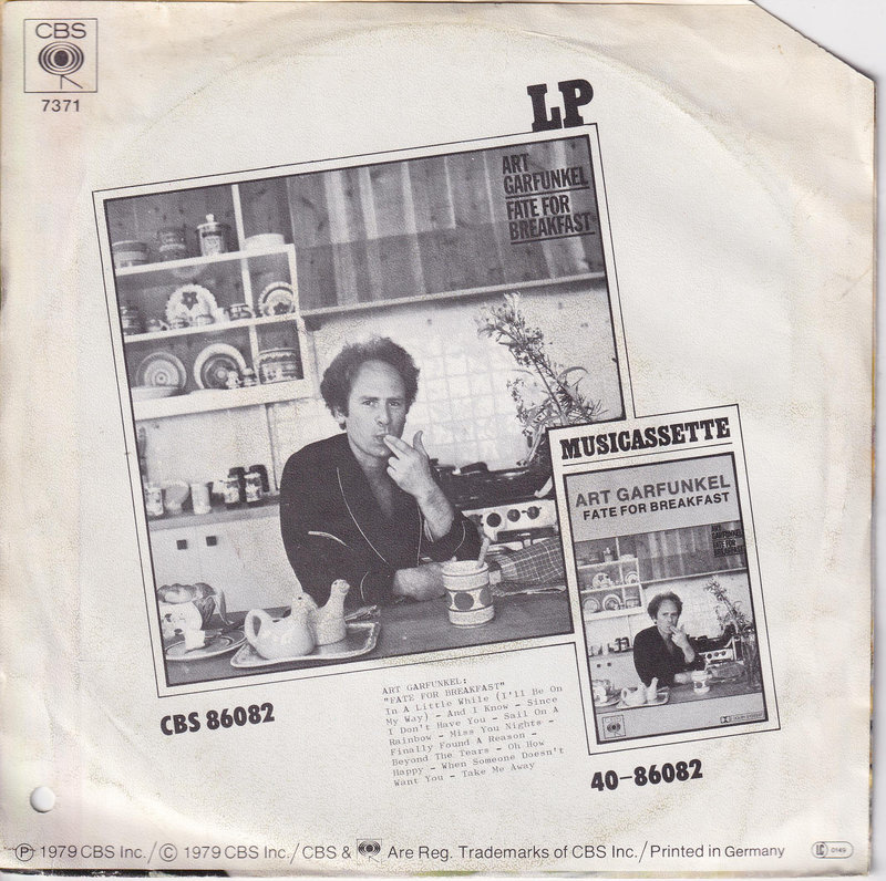 Art Garfunkel – Since I Don't Have You