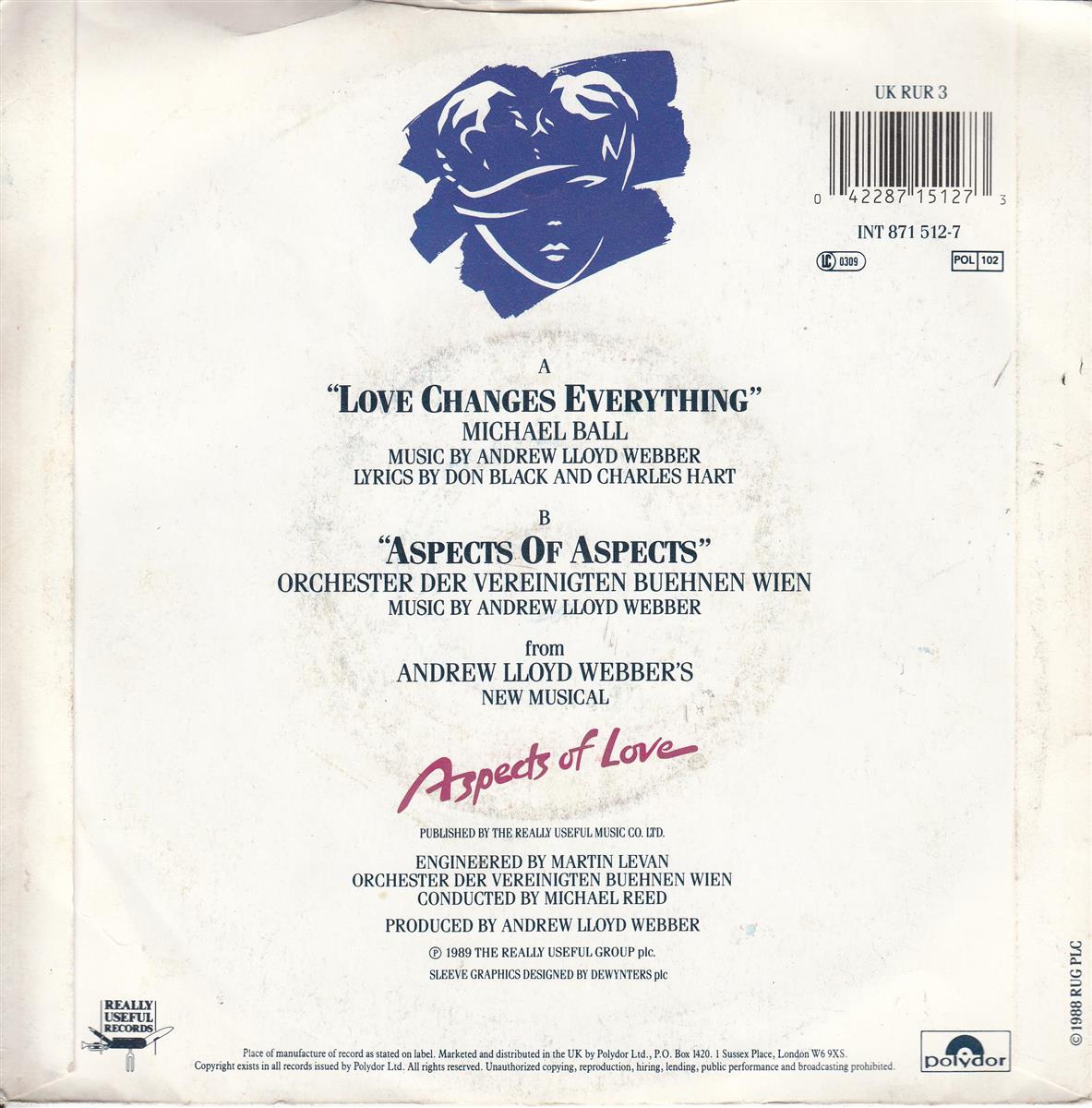 Michael Ball - Love Changes Everything (UK)