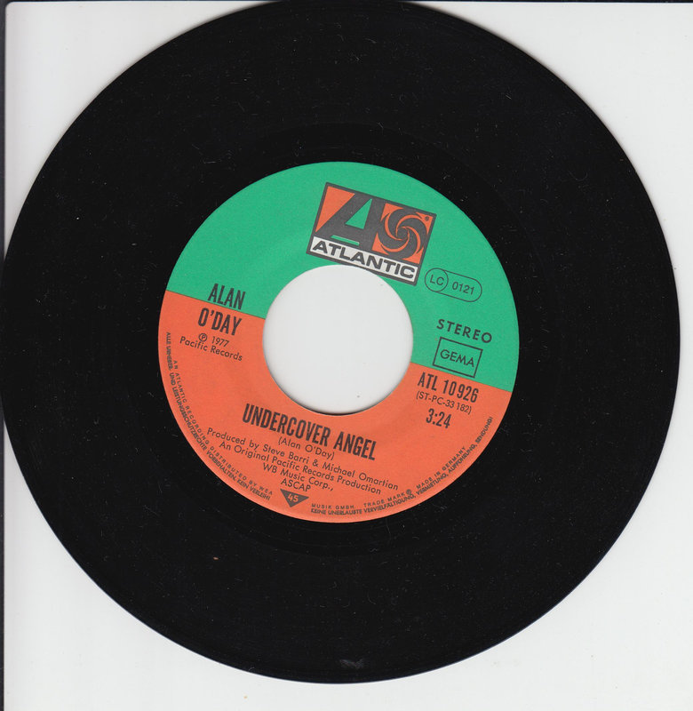 Alan O'Day – Undercover Angel