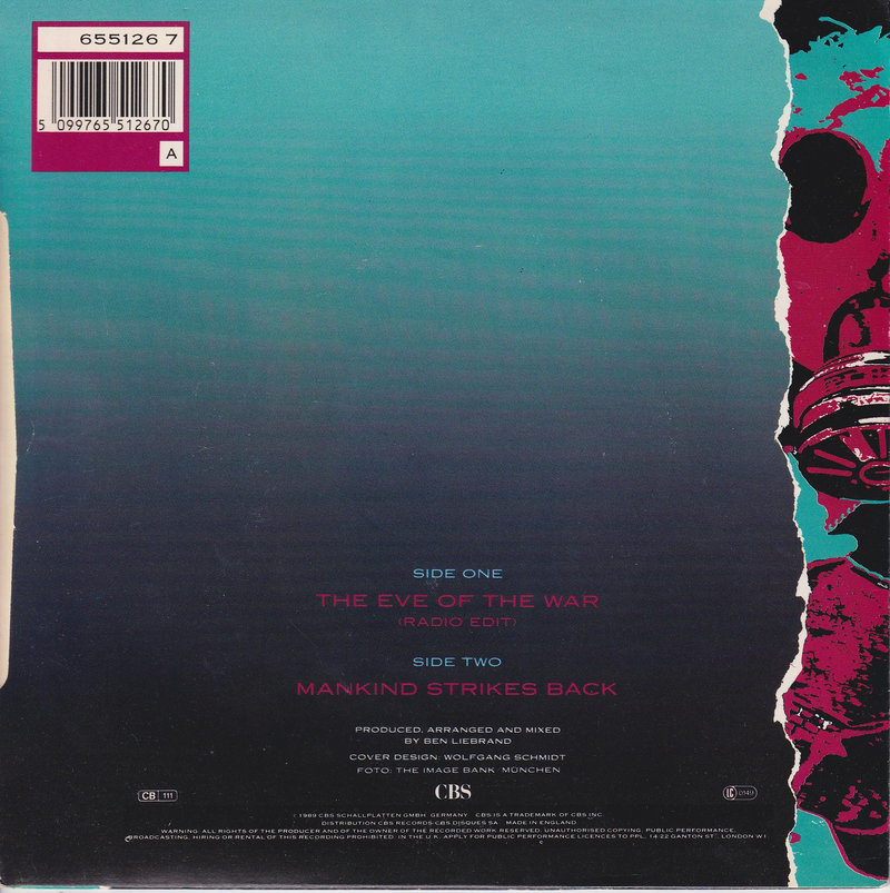 Jeff Wayne, Ben Liebrand – The Eve Of The War (UK)