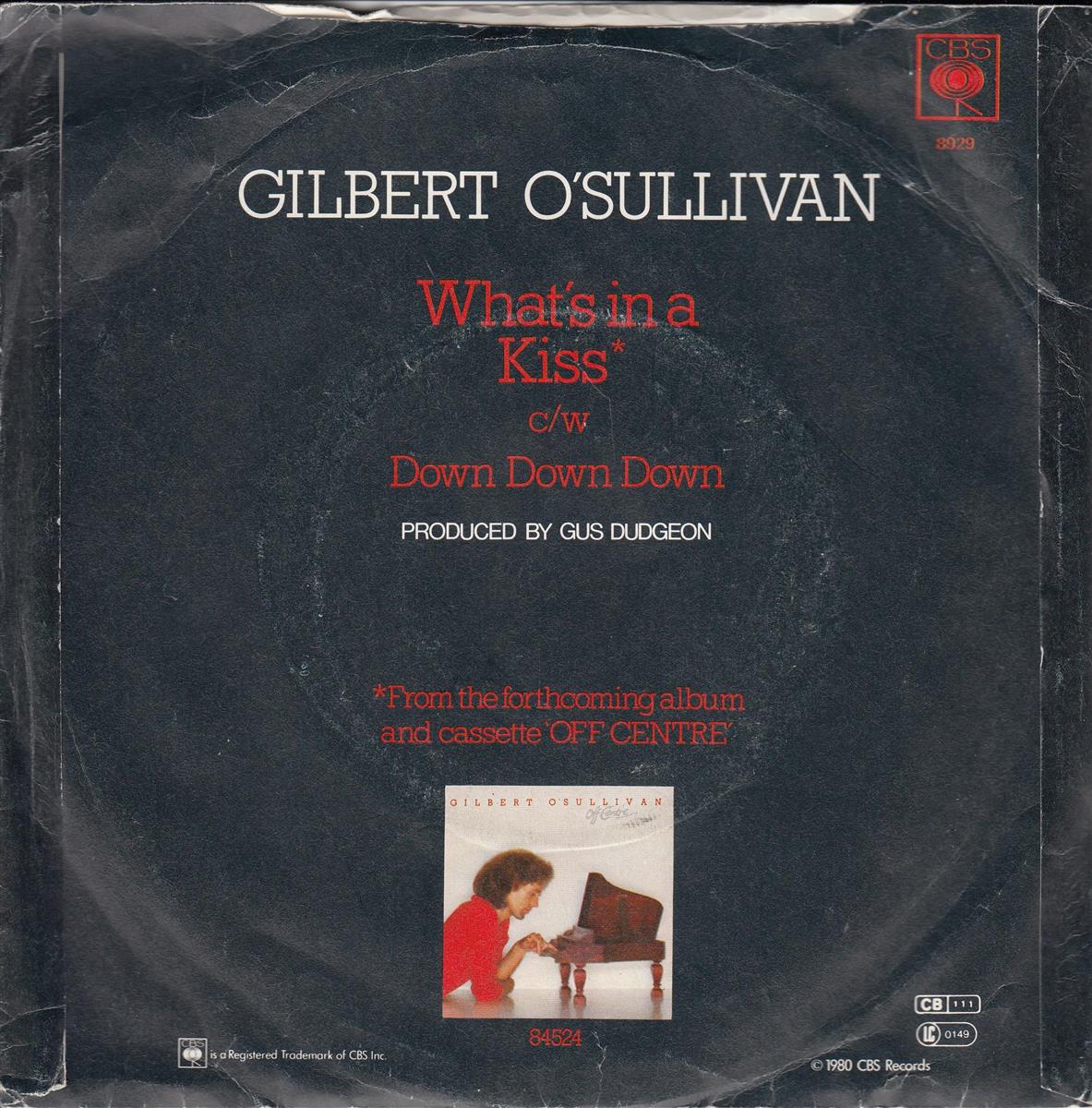 Gilbert O'Sullivan - What's In A Kiss (UK)