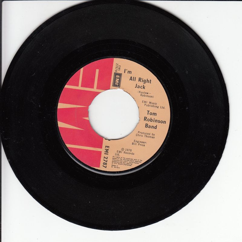 Tom Robinson Band – Up Against The Wall (UK)