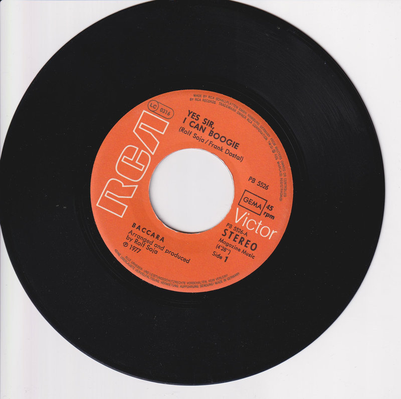 Baccara – Yes Sir, I Can Boogie