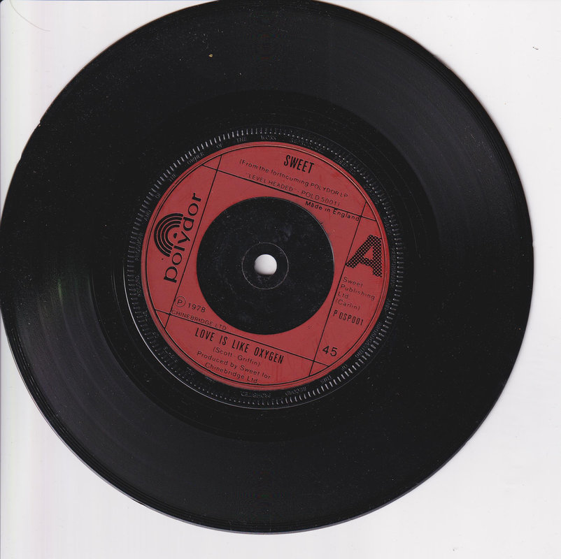 Sweet – Love Is Like Oxygen (UK)