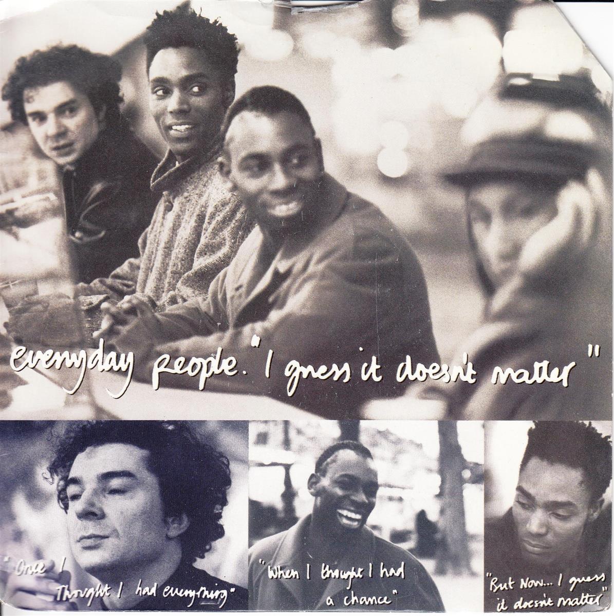 Everyday People - I Guess It Doesn't Matter (UK)
