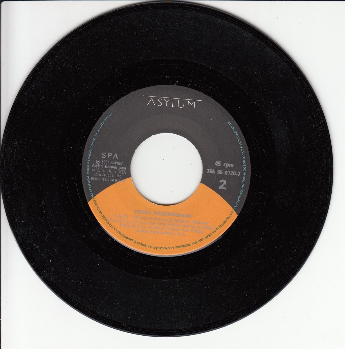 Teddy Pendergrass - Hold Me (Portugal)