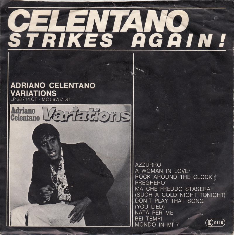 Adriano Celentano – Don't Play That Song