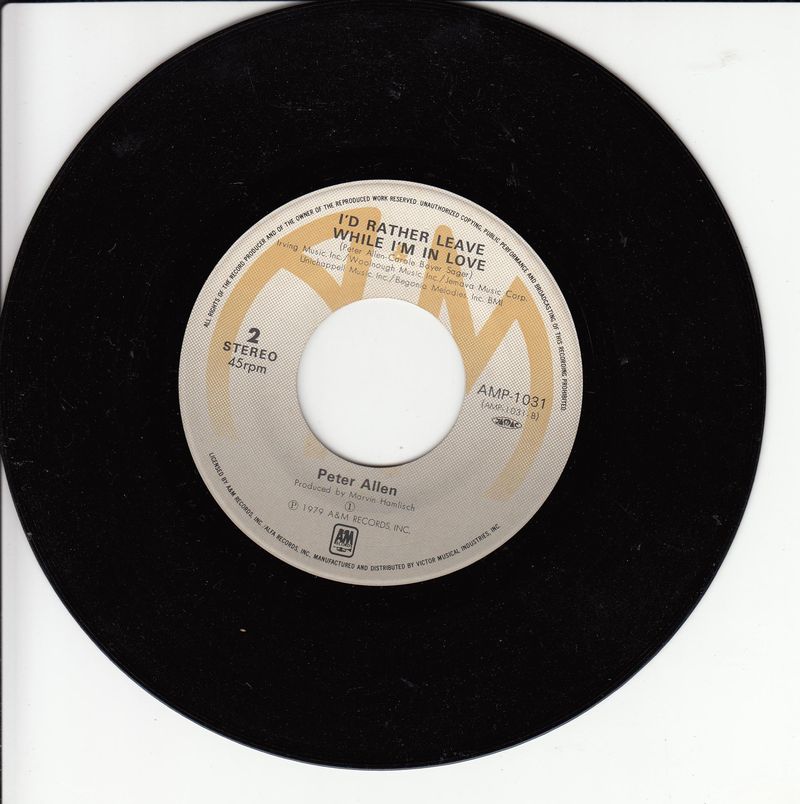 Peter Allen – Don't Cry Out Loud (Japan)