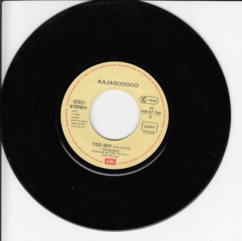 Kajagoogoo – Too Shy