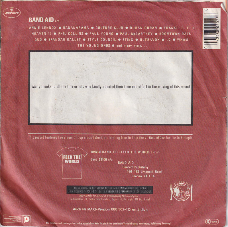 Band Aid – Do They Know It's Christmas?