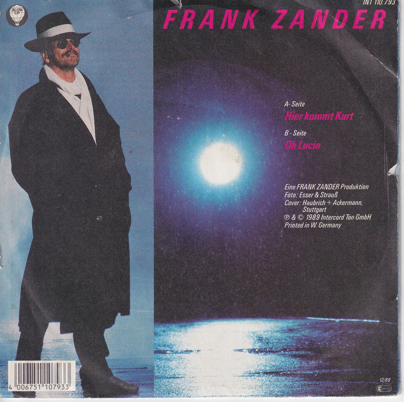 Frank Zander – Hier Kommt Kurt