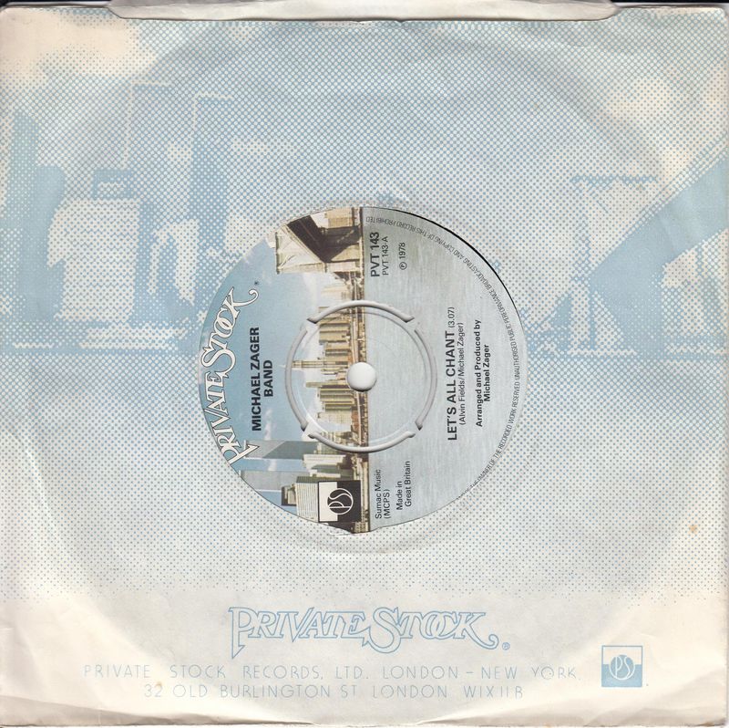 Michael Zager Band -  Let's All Chant (UK)