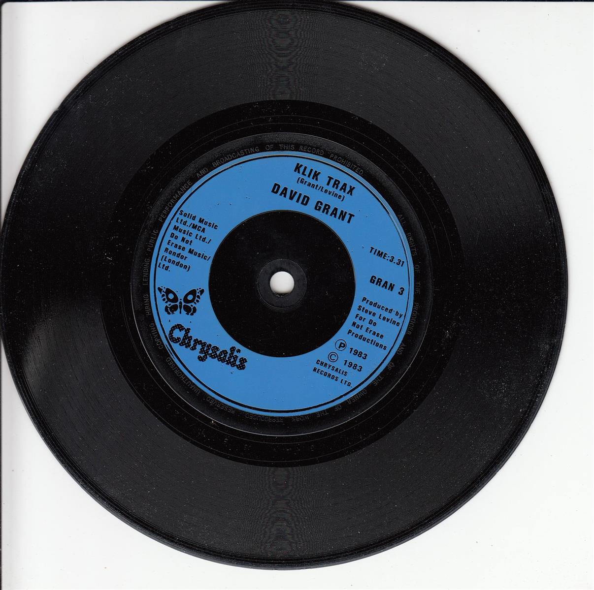 David Grant - Love Will Find A Way (UK)