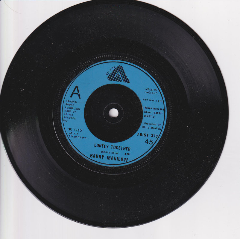 Barry Manilow – Lonely Together (UK)