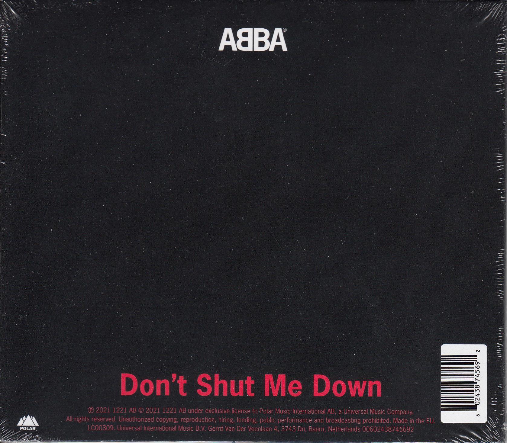 ABBA - Don't Shut Me Down