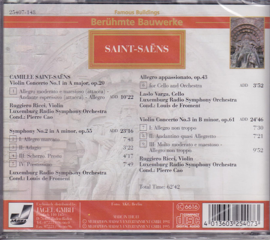 Berühmte Bauwerke - Saint-Saëns