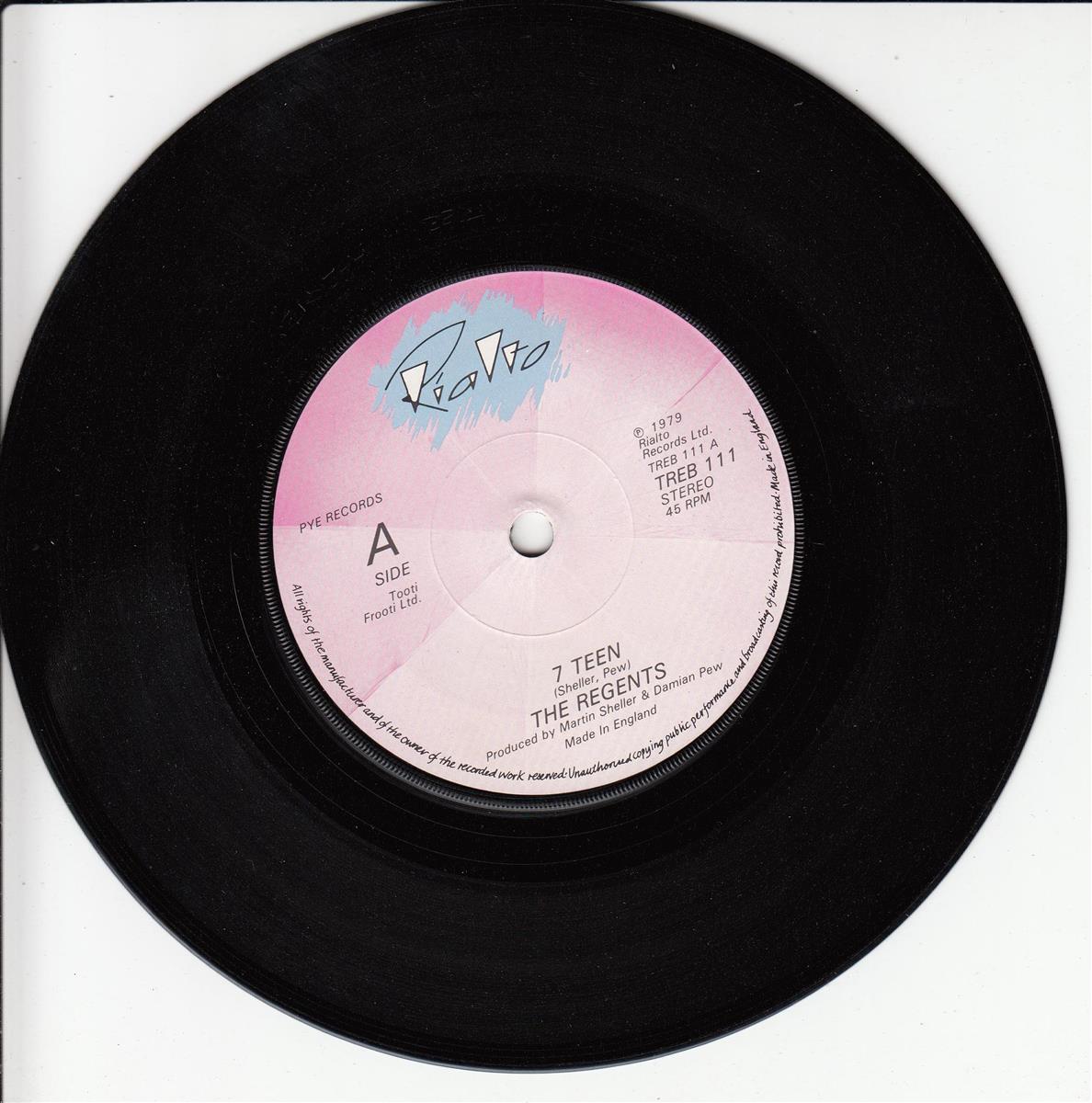 The Regents - 7 Teen (UK)