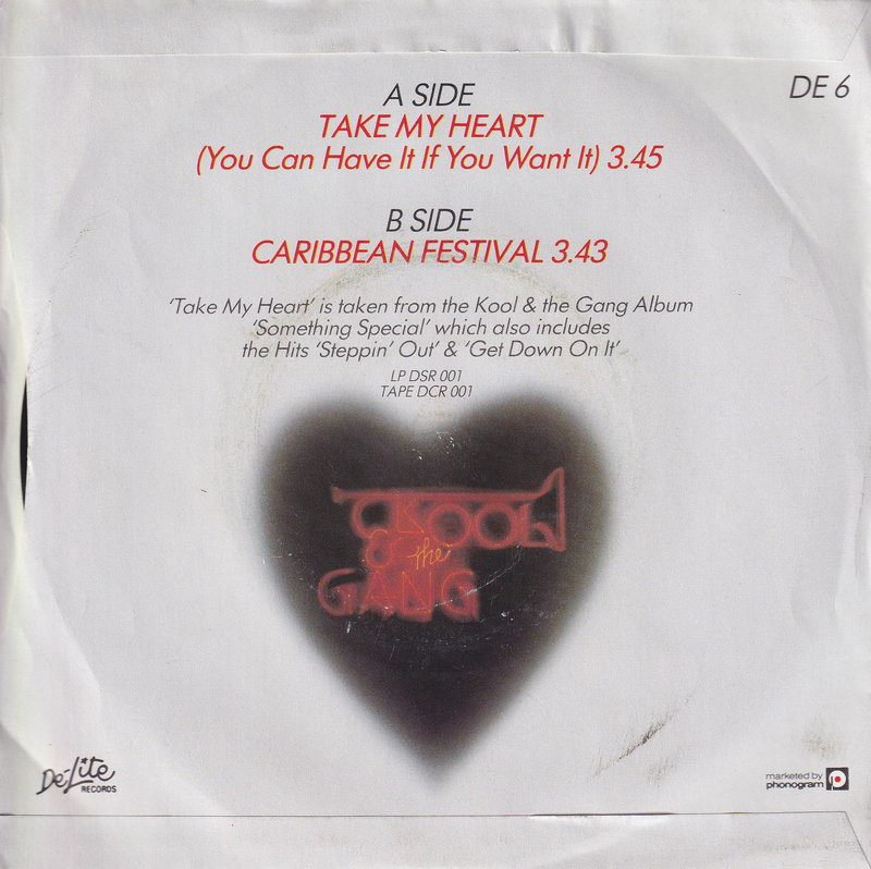 Kool & The Gang – Take My Heart (UK)